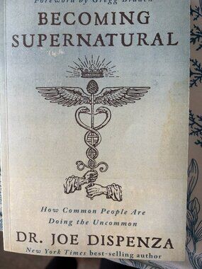 Becoming Supernatural Joe Dispenza Self Help Book
